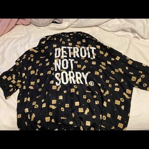 Vintage Detroit Not Sorry blouse